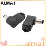 ALMA DC Power Male Plug, Socket Right Angle 90 Degree Welding Connector, DC Power Male Plug Jack Con