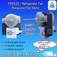 GR-K31MPB NR-B360T SJ-D55H-GY Universal Refrigerator Fridge Freezer Motor Fan PANASONIC Fan Motor Kipas Peti Sejuk sharp