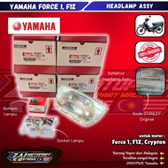Headlamp headlamp Reflector Headlight Yamaha Force 1 Force One F1z Fiz poswan Crypton Original 3XA W
