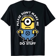Cartoon Movie Despicable Me 4  Minions（Gru/Lucy Wilde/Agnes/Margo） graphic Men's 100% Cotton O-neck 
