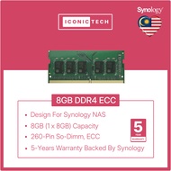 Synology 8GB DDR4 SO-DIMM ECC Memory Module (D4ES01-8G) (D4ES02-8G) (D4ES03-8G) (D4ES04-8G)