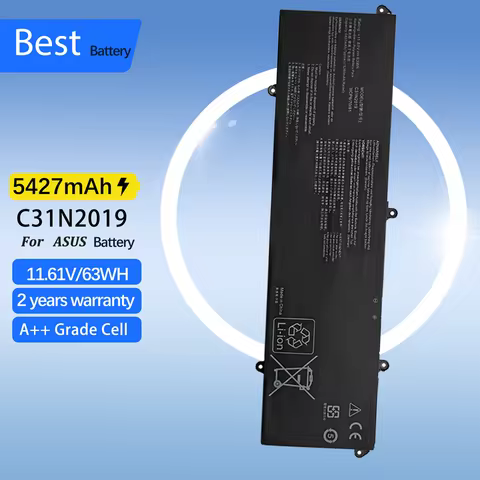 C31N2019 C31N2019-1 Laptop Battery For ASUS VivoBook Pro 14X OLED M7400 15 OLED M3500 M3500QC-L1062T