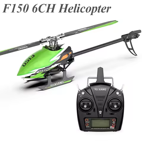 Parkten F150 2.4G RC Helicopter 6CH 6-Axis Gyro 3D6G 2507 And 1103 Dual Brushless Motor Arobatic Dro