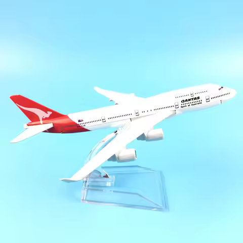 Australian Air Australia Qantas B747 Airlines Boeing 747 Airways Plane Model Aircraft Airplane Model