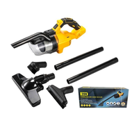 DeWalt เครื่องดูดฝุ่นไร้สาย DCV501L เครื่องดูดฝุ่นไฟฟ้าไร้แปรงถ่าน เครื่องดูดฝุ่นพื้นรถยนต์พลังสูง เ