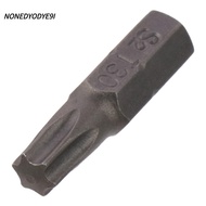 NONEDYODYE9I 1pc Screw Driver Bit, 25mm Length T6-T40 Torx Bits, S2 Alloy Steel 1/4 Inch Hex Shank 6