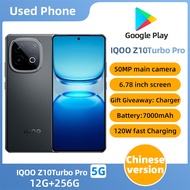 SmartPhone iQOO Z10 turbo pro 5G 6.78 inch 50PM CAMERA Qualcomm Snapdragon 8S Gen4 12GB+256GB 12GB+5