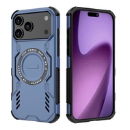 Blading Magnetic Shockproof Case For iPhone 17 Pro Casing For iPhone 16e i15 15 Pro Max Iphone 14 Pl