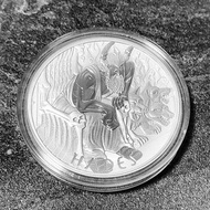 Hades 5 OZ BU Silver - God's of Olympus Series