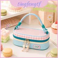 Colorblock Cute Inspired Stationery Organizer For High College And School