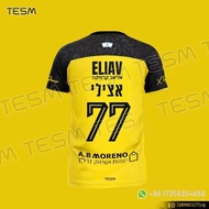 TESM 2026 Hot Sale Men  Gym Sports 77 T-Shirts Summer Breathable Quick Dry Short Sleeve Team Trainin