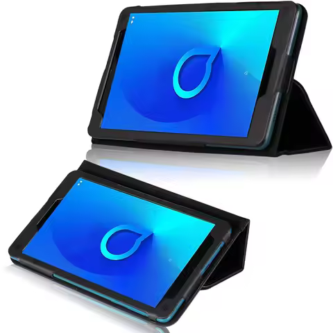 Tablet PC Case Fro Alcatel 3T 8 2020 Leather Case Hand Support Bracket PU 9032 JOY TAB 2 8 inch Litc