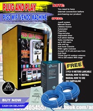 PISO WIFI VENDO MACHINE COMPLETE SET WITH TPLINK EAP110:𝗣𝗟𝗨𝗚 𝗔𝗡𝗗 𝗣𝗟𝗔𝗬:𝗔𝗡𝗧𝗜𝗛𝗔𝗖𝗞:𝗔𝗖𝗖𝗘𝗣𝗧 𝗢𝗟𝗗/𝗡𝗘𝗪 𝗖𝗢𝗜𝗡 𝗔