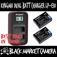 [BMC] KingMa LP-E10 Dual Battery/LCD Charger (Canon EOS 1100D 1200D 1300D 1500D 3000D KISS X80 Camera) *Free 2X Cases