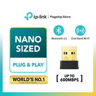 TP-Link Archer T2UB Nano AC600 ( 5GHz + 2.4GHz ) Dual Band Nano USB Size WiFi Adapter + Bluetooth 4.