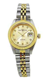 ROSSI VALENTINO Ladies Sapphire Date Watch 004L-BIC-2S