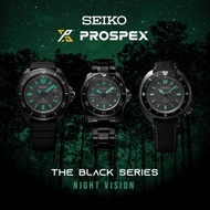 [ของแท้มือ1] Seiko Prospex The Black series Night Vision Limited Edition รุ่น SRPH99K , SRPH97K