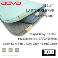 Laptop Bag Notebook Tablet Good Quality Genuine Agva Brand Model Slv-340 Size 14.1 Inch With Destination Storage