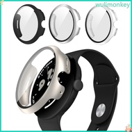 WU Watch Protector Case with Screen Film Protector Cover for Watch 3 41 45mm