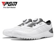 [PGM] Super Breathable Golf Shoes Men's Sports Shoes Knob Laces Shoes Anti-Slip Golf Men's Shoes XZ2