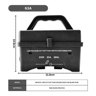 230V 63A/100A 50Hz BAHAYA/ME Voltage Cut Out Fuse Switch Disconnector With Fuse Box Blade Fuse With 