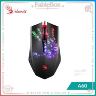 FableBox A4Tech Bloody A60 Gaming Mouse – Sports Backlight, Micro Motion, Precision Control