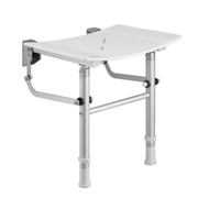 COTTO เก้าอี้อาบน้ำพับเก็บได้พร้อมขาตั้ง รุ่น CT0179#WH