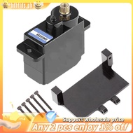Digital Metal Gear Servo and Metal Servo Mount Bracket for 1/24 RC Crawler Car  SCX24 90081 AXI00002