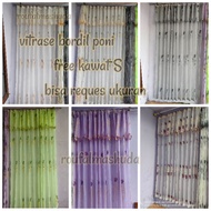 Fringe brothel curtain (COD)