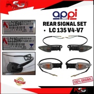 APPI REAR SIGNAL SET CLEAR SMOKE LC135 V4 - V7 SIGNEL BELAKANG  SMOKE LCV4 LCV5