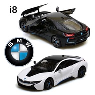 Diecast miniature car white i8bmw Rastar 19 cm 1:24