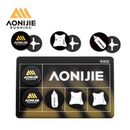 AONIJIE ZP001 5pcs/set Race Bib Holder Running Marathon Race Number Clip Button Buckle