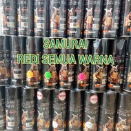 Pilok Pilox Samurai Kurobushi cat semprot samurai Hitam Samurai Hitam Doff  Dop Merah Putih Clear Pe