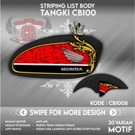 CB 100 Striping CB Tank Sticker C100 Sticker | CB100 | CB1008