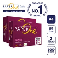 PaperOne Digital Premium Quality 85gsm / 80gsm Carbon Neutral Copy Paper A4 [2 Reams]