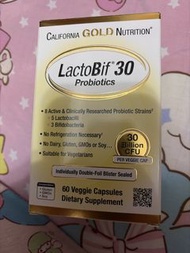 California Gold Nutrition LactoBif 30 益生菌