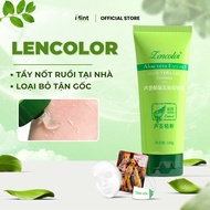 Aloe vera exfoliating Gel - LENCOLOR aloe vera Gel exfoliates, cleans dirt, hidden acne, tightens po