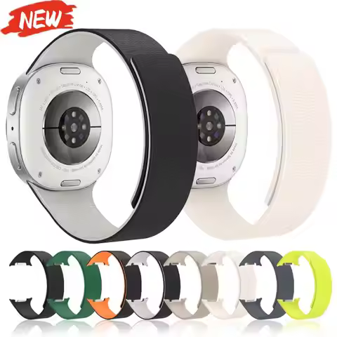 Magnetic Silicone Strap for Samsung Galaxy Watch 8 46mm Replacement Bracelet Correa for Samsung Gala