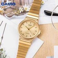Casio MQ-24G-9E Vintage Gold Tone Quartz Watch,Thin 7.8mm Stainless Steel Adjustable Strap Life Wate