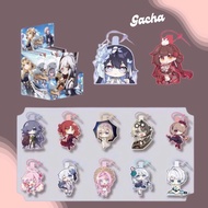 Anime Gacha Keychain, Anime Felt Keychain