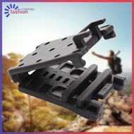 {FA} Quick-dial Cutter Holster Waist Clips Multifunctional Flashlight Leather Case Clamp EDC Tool Em