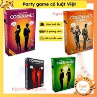 [Vietnamese] Boardgame Codenames - Codenames Picture Words Duet Deep Under Cover Tgar 2s7272
