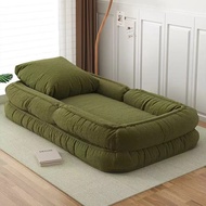LdgLazy Sofa Human Kennel Room Bedroom Small Sofa Single Double Lazy Bone Chair Reclining Foldable Sofa Bed