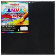 Black Canvas Picture Frame - 20 x 20 cm - Colormate