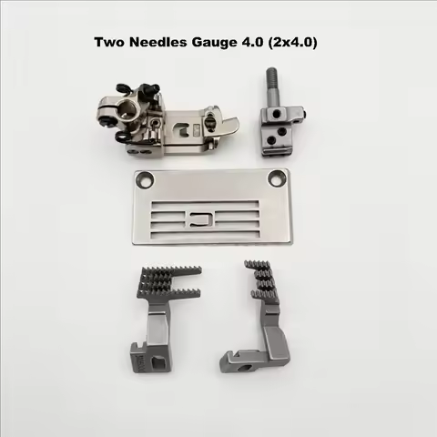 Yamato VC2700 Series Interlock Stitch Sewing Machine Gauge Set,Gauge 2X4.0/3X5.6,Plate/Feed Dog Kit/