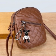 Women bag Handphone Bag  Sling Bag Crossbody bag shoulder Bag small bag Authentic Leather