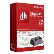 Staad Pro CONNECT Edition v22 [LIFETIME & Full WORKING] Version