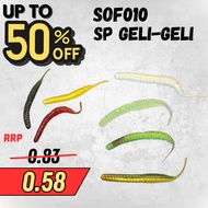【SoF010】Umpan SP Geli-Geli Soft Plastic Lure 1pcs 11cm/4G Umpan Casting Sebarau Haruan Soft Bait Lur