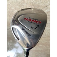 Fairwaywood golf club 7W- 7 Wood - 7 Wood - Maruman Exim Nano-22* Flex SR - used secondhand 2nd no c