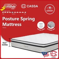 (FREE DELIVERY)Cassa Goodnite 11" Single Super Single Queen King Vitania Mosfree Topper Spinahealth 